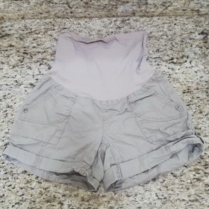 Destination Maternity khaki shorts